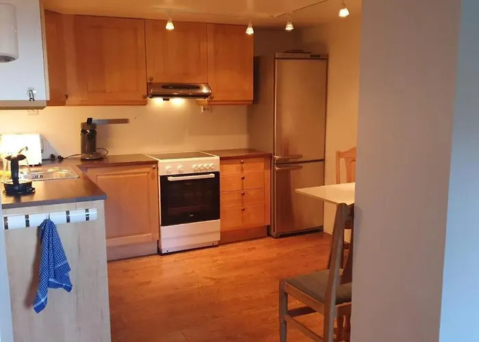 Cozy With Free Parking And Barbecue Area Tromsø